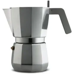 Alessi Espressomaschine Moka (9 Tassen) silber