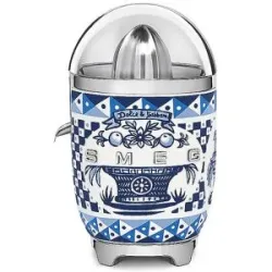 SMEG Zitruspresse 700Watt Dolce & Gabbana CJF01DGBEU Blu Mediterraeo blau