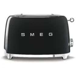 SMEG 2 Schlitz Toaster 50?s Retro Style Schwarz TSF01BLEU schwarz