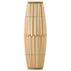 ADHOC Salz- und Pfeffermühle 19,5cm MagTwo Gold / Bambus gold baby
