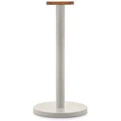 Alessi Rollenhalter Mattina 33cm Warmgrau/Bambus hellgrau