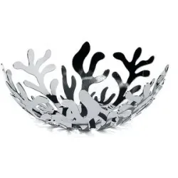 Alessi Schale Mediterraneo 21cm Edelstahl silber