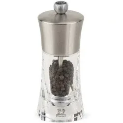 PEUGEOT Pfeffermühle Ouessant 14cm (Acryl/Edelstahl) silber