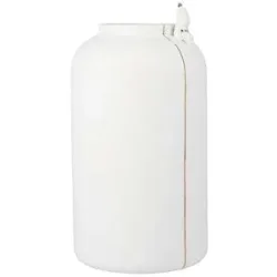RAEDER Weihnachtsvase Santas Winterblume  weiss