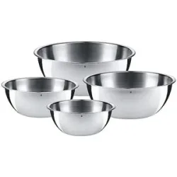 WMF Schüssel Set GOURMET 4-tlg. Cromargan silber baby