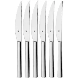 WMF Steakmesser NUOVA 6-tlg.  silber
