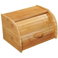 ZASSENHAUS Bambus-Rollbrotkasten 27x17 cm braun baby