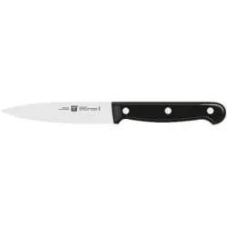 ZWILLING Spikmesser 10cm TWIN-CHEF Schwarz schwarz baby