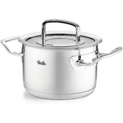 Fissler, FISSLER Kochtopf mit Deckel ORIGINAL PROFI COLLECTION 16cm/2,1l Edelstahl/Matt silber