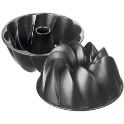 Kaiser Guglhupfform geschwungen 25cm  Antihaft schwarz