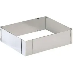 Kaiser Backrahmen Gourmet (Edelstahl) silber baby