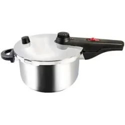 KELOMAT Schnellkochtopf Alfa 22cm/4,5L Edelstahl silber