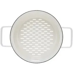RIESS Emaille Dünsteinsatz Aromapot - Truehomewear 20cm weiss