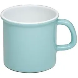 RIESS Topf mit Bördel 9cm / 1,2l Nature Green türkis