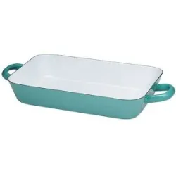 RIESS Bratpfanne 29x18cm Nature Green türkis