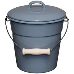 RIESS Allzweckeimer mit Deckel 20cm Pure Grey grau