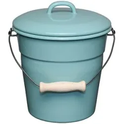 RIESS Allzweckeimer mit Deckel 20cm Nat Green mint