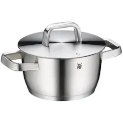 WMF Iconic Fleischtopf mit Deckel 18cm Cromargan silber