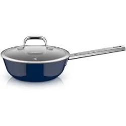 WMF Multi-Topf mit Deckel Fusiontec Mineral Pro 22cm Tim Raue Dunkelblau dunkelblau