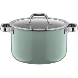 WMF Kochtopf  FUSIONTEC MINERAL PRO 24cm/6,4l Eucalyptus Haze  hellgrün baby