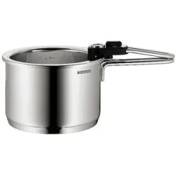 WMF Simmertopf mit Temperaturanzeige und Einsatz 18 cm silber baby