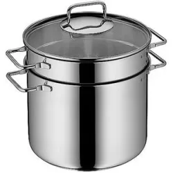 WMF Nudeltopf mit Deckel 24 cm silber