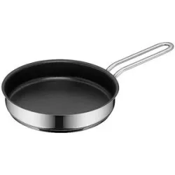 WMF Mini Stielpfanne mit Antihaftversiegelung 18cm Cromargan/Antihaft silber