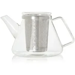 ADHOC Teekanne Fusion 1L Glas/Edelstahl baby