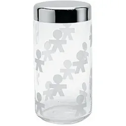 Alessi Dose Girotondo 1,5l silber