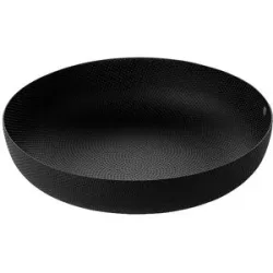 Alessi Schale rund 21cm Schwarz schwarz