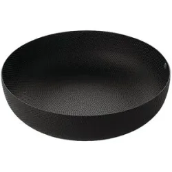 Alessi Schale rund 24cm Schwarz schwarz