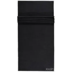 JOOP! Saunatuch Doubleface  80x200cm Schwarz schwarz baby