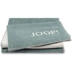 JOOP! Wohndecke ALLOVER 150x200cm Emerald-Natur hellgrün