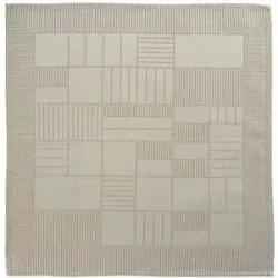 SANDER Tischdecke Lexie Damast 145x300cm Moonbeam camel