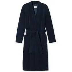 SCHIESSER Bademantel  dunkelblau   XL Herren