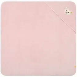 STEIFF Badetuch mit Kapuze  rosa baby