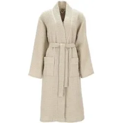 Vossen Unisex Bademantel  SIAM Tibet beige   L/XL baby