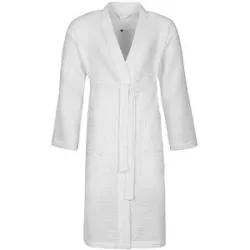 Vossen Unisex Bademantel WELLINGTON-L weiss   M Damen