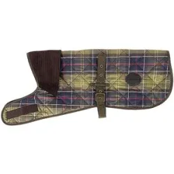 BARBOUR Hundemantel Tartan olive   L Herren