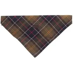 BARBOUR Hunde Halstuch olive   L/XL Herren