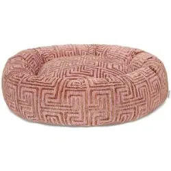 DOGGUO Hundebett MAZE ROUND rosa   S Damen