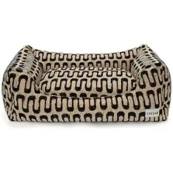 DOGGUO Hundesofa RETRO WAVE schwarz   L Damen