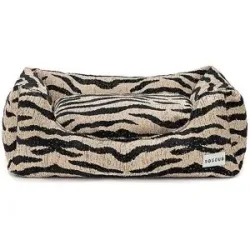 DOGGUO Hundesofa ZEBRA schwarz   L Damen