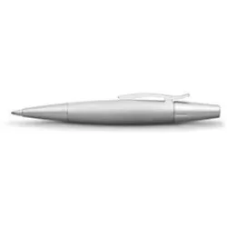 FABER-CASTELL Drehkugelschreiber e-motion pure (Silver) silber