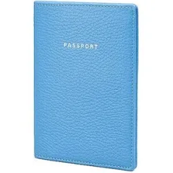 FABRIANO Passport Holder  blau