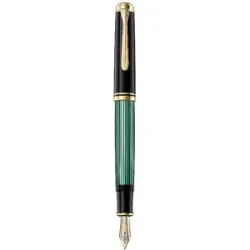 Pelikan Füllhalter M600 Schwarz-Grün Medium mit Etui  dunkelgrün baby
