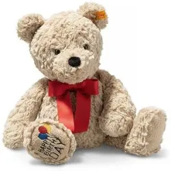 STEIFF Jimmy Teddybär ? Happy Birthday 35cm beige