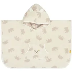 STEIFF Baby Badeponcho creme baby