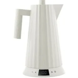 Alessi Wasserkocher 1,7l Plissee Th. Harz / Weiss weiss baby