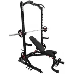 Taurus Squat Rack inkl. Taurus Hantelbank B990 F.I.D.